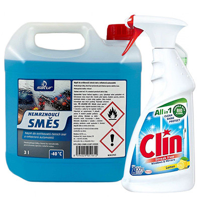 Přípravky na mytí oken