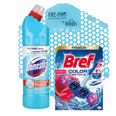 Čisticí prostředky na WC