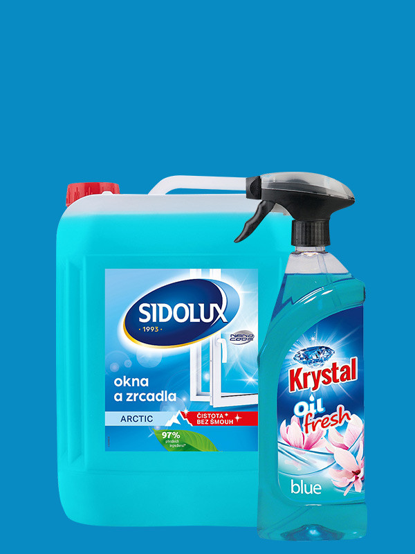 Přípravky na mytí oken